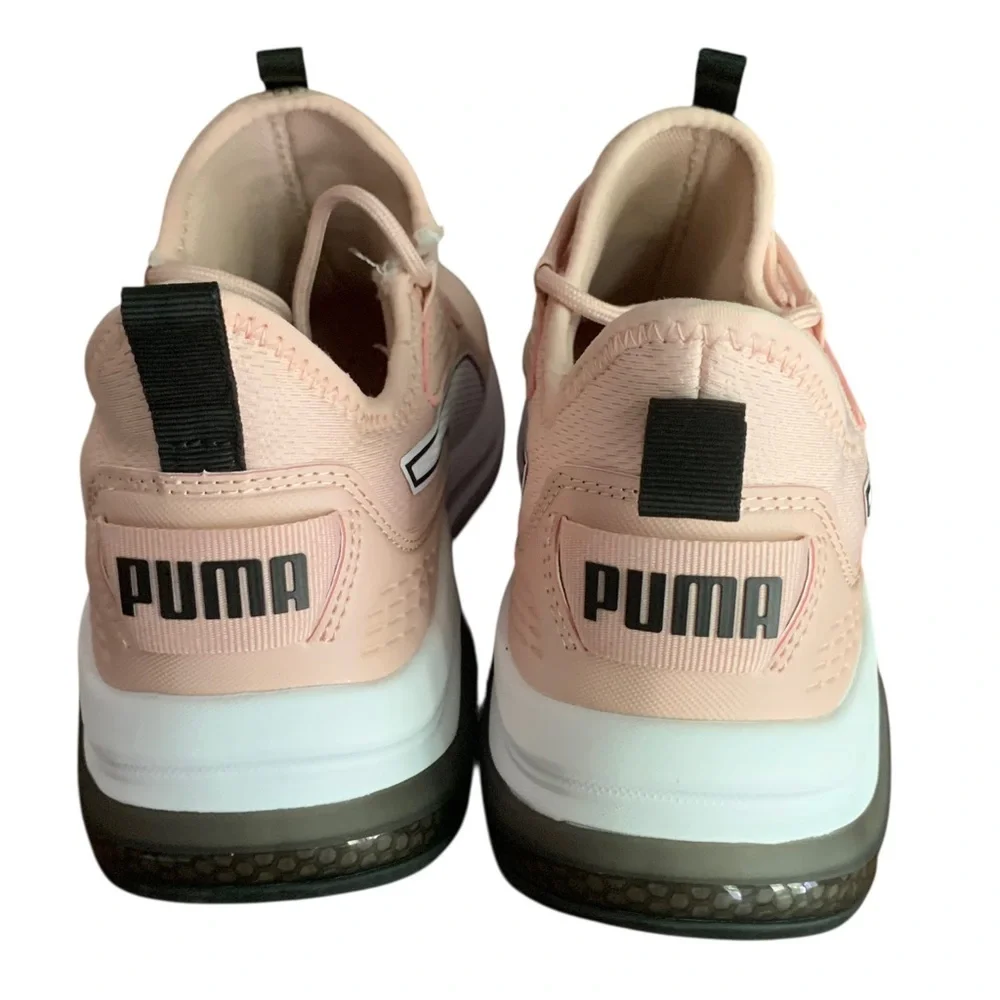 PUMA NWOB Womens Amplifier Soft Lace Up Sneakers Shoes Casual Pink Sz 8